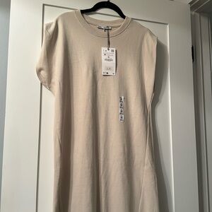 Zara longs sweatshirt dress